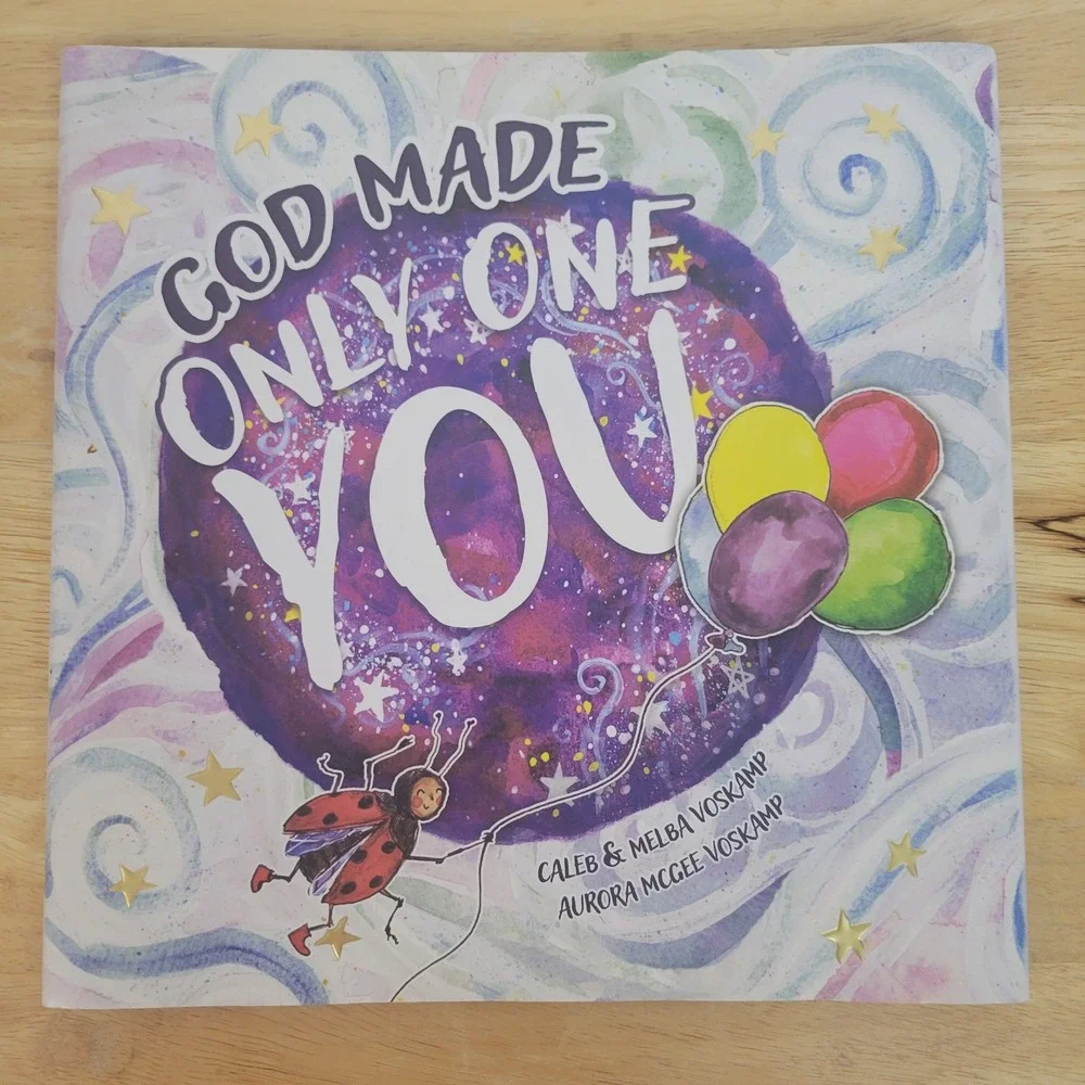 God Made Only One You Christian Hardback Childrens Book by Voskamp Whimsical Art